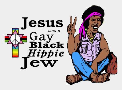 Jesus was a black hippie Jew