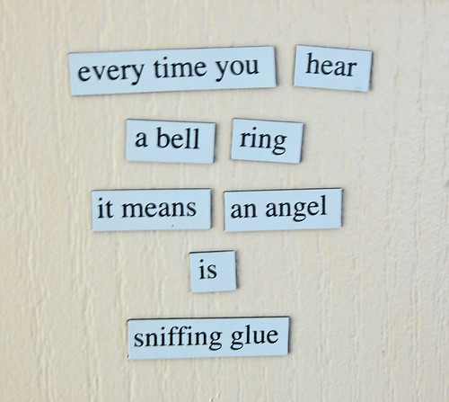 Magnetic poetry 2