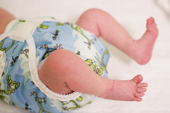 Baby in Diaper