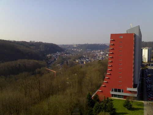 view from Hilton Luxembourg