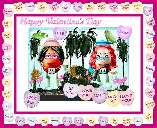 A Valentine's Day Resort Vacation - Meg & I are M~n~M's!