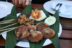 dinner in Jimbaran