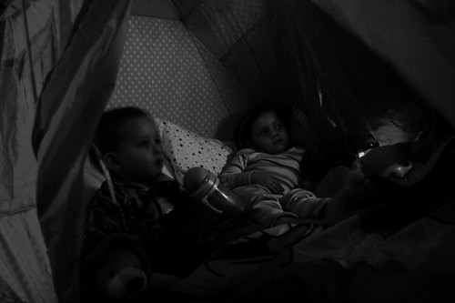 movie in the tent