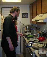 Kitchen with Josh