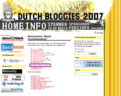 Dutch Bloggies 2007