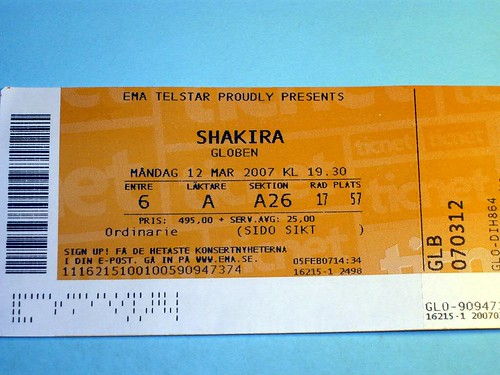 Shakira Image taken on 2007-02-05 22:13:28 by Georgios Karamanis.