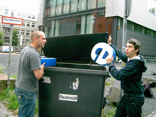 Lukas & David with Dumpster.JPG