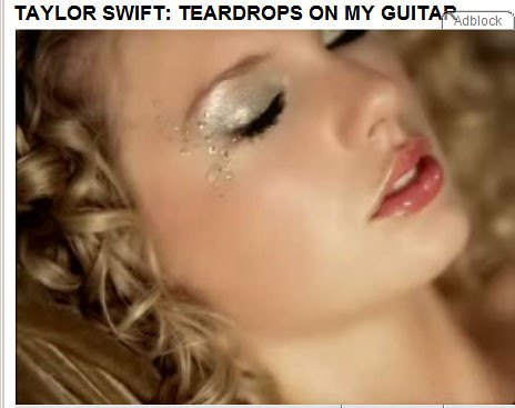 taylor swift teardrops on my guitar. taylor swift teardrops on my