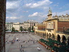 View of sukiennice, Cracow