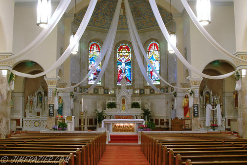 Interior of St. Mary Catholic Church