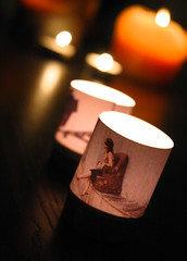 DIY Personalized Candle Lights