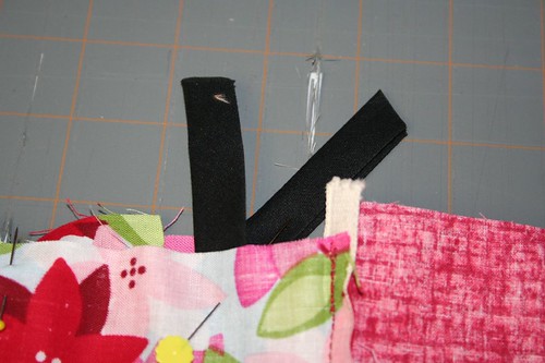 add your wristlet ribbon at an angle