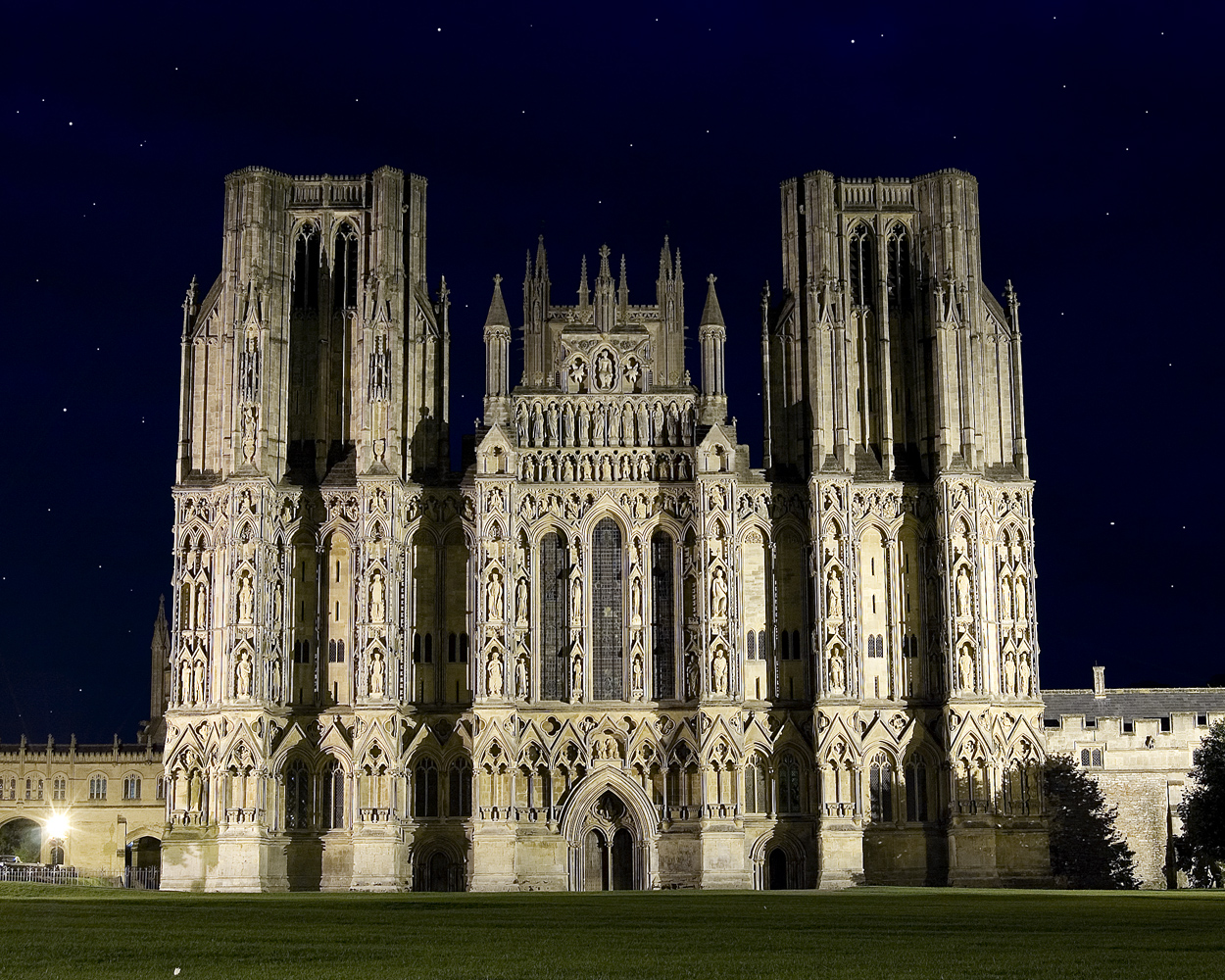 Wells Cathedral, England, 1175 AD
