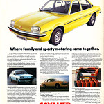 Vauxhall Cavalier Mk1 advert