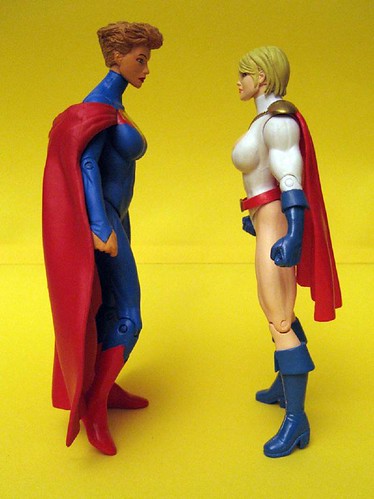 Elseworlds Supergirl and Powergirl