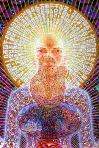 alex grey homage collage by you.