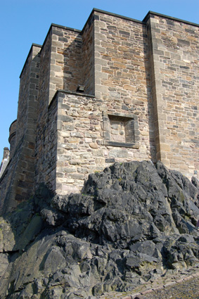 Edinburgh Castle crags