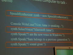 Speech in .NET