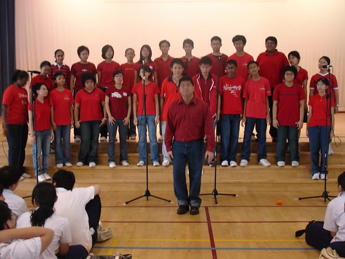 Choir in performance