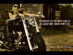 Harley Davidson print ad