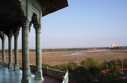 The Taj from Shah Jahan's balcony