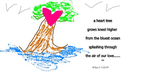 a heart tree