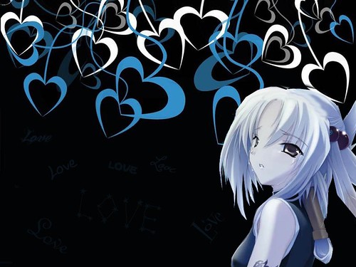 dark blue wallpaper. Anime wallpapers