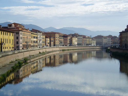 Reflections on the Arno River