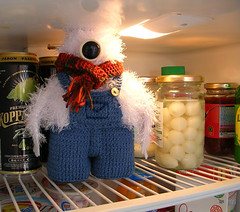 Yeti in the fridge