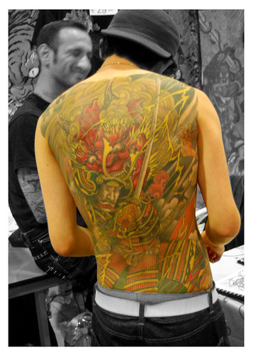 1o7 · Gian Maurizio Fercioni · yellow blaze tattoo 