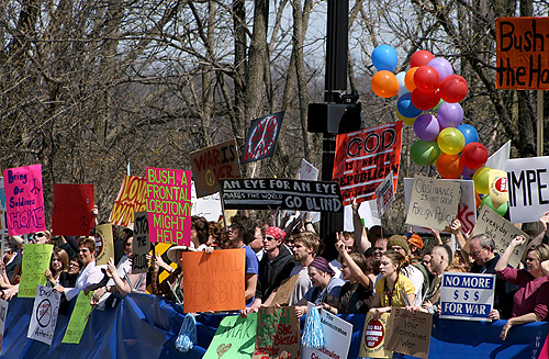 Signs and Balloons