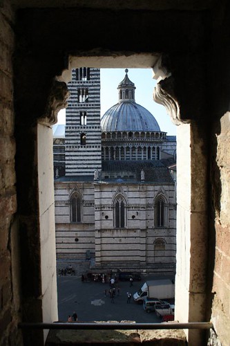 View of the Duomo from the unfinished portion