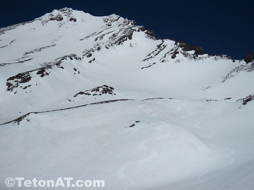 Cornucopic conditions on the West Face of Mt Shasta