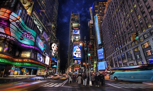 new york city times square. (New York City)