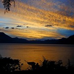 sunset in Atitlan