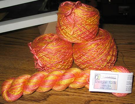 regal silk yarn 135