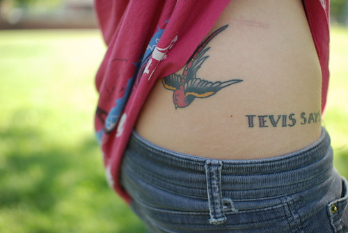 tattoo designs hip bone. What do you think about this tattoo idea? I would like to get a tattoo where this girl's tattoo of the bird is: Falling