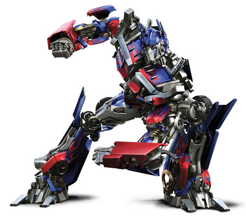 Transformers la pelicula Optimus Prime CGI