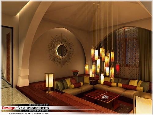 3D Living Space Rendering | Flickr - Photo Sharing!
