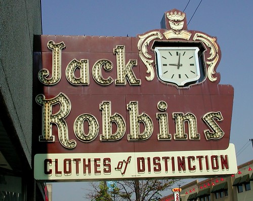 Jack Robbins Neon Sign [removed due to fire]