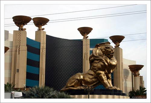 MGM Grand Lion at Las Vegas
