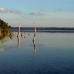 reflection in Lake Petén Itza
