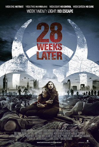 poster oficial 28 semanas despues - exterminio 2