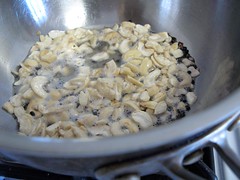 Split black gram- mustard seeds and cashews in groundnut oil for Upma-2.jpg