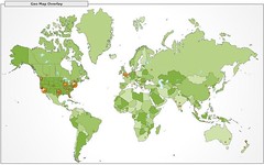 Current Map Chart in Google Analytics