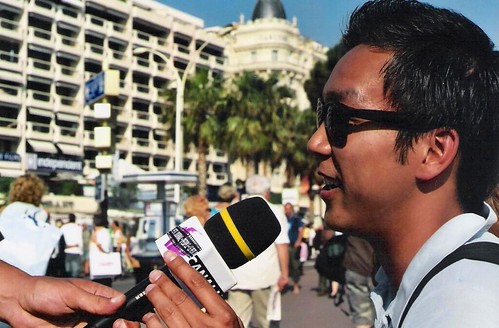 Interview in Cannes