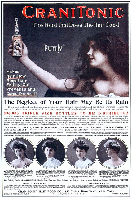 CraniTonic Hair-Food, 1903
