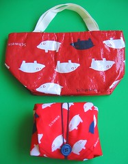 Insulated "Schwein" lunch cloth and bag