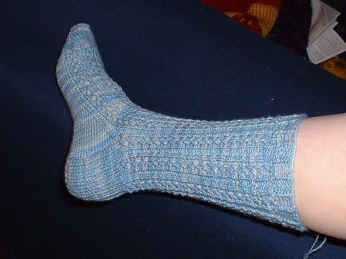 Proof of a finished sock