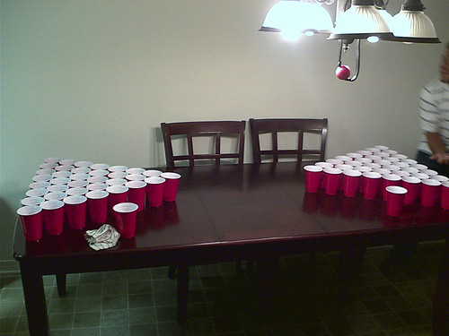 Beer Pong by HotDirt21, on Flickr